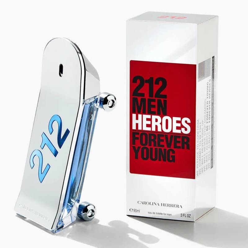 212 Men Heroes EDT 90 ml — Carolina Herrera
