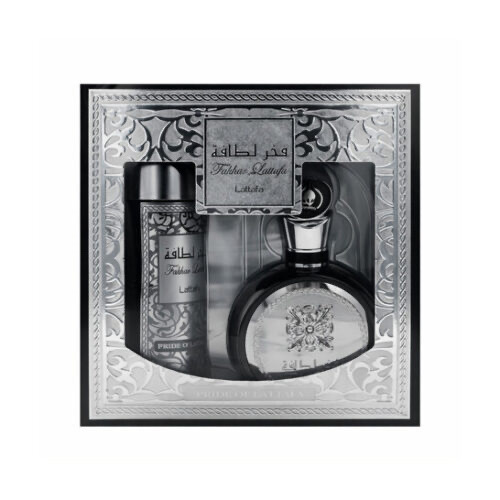 Fakhar Estuche EDP 100 ml, perfumed spray 200 ml — Lattafa